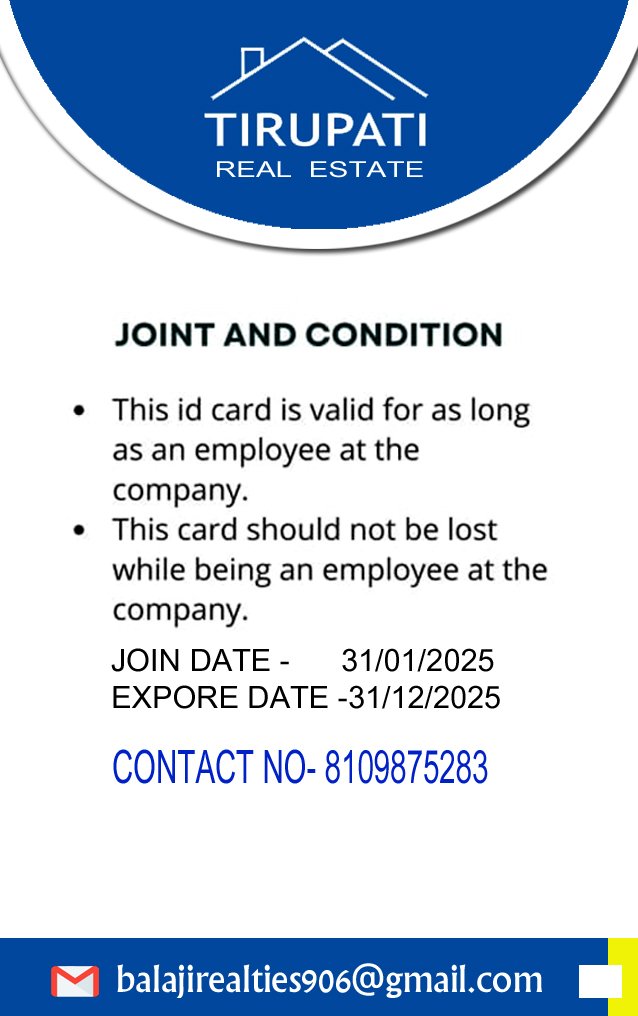 School ID card template - Payal Production